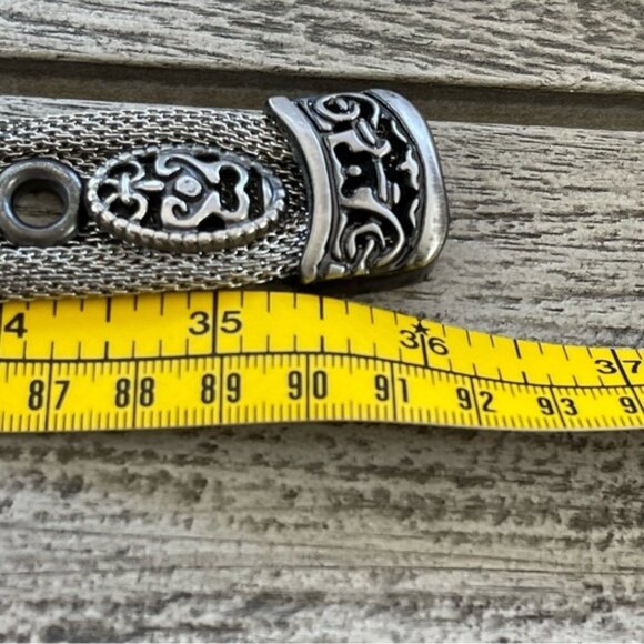 Unique Gunmetal Mesh & Metal Belt - Picture 4 of 4